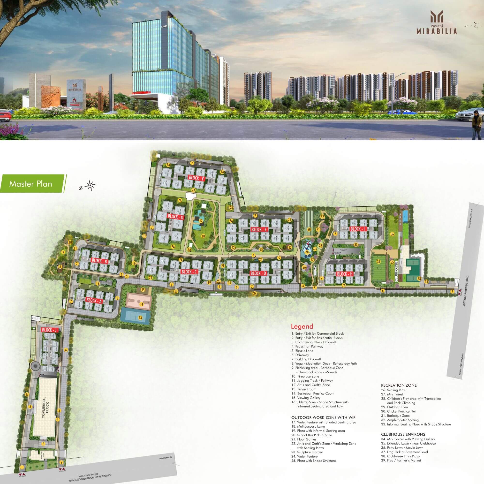 Pavani Mirabilia Master Plan